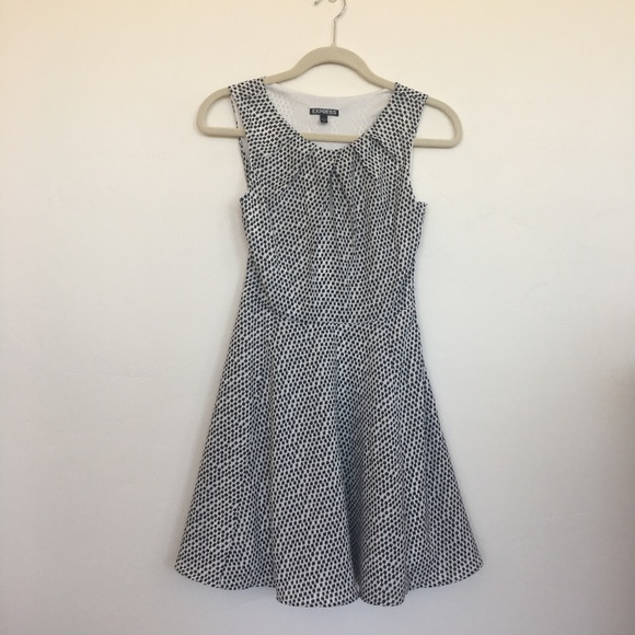 Polished and Timeless Black and White Dress-VERY VERSATILE - Picture 2 of 6